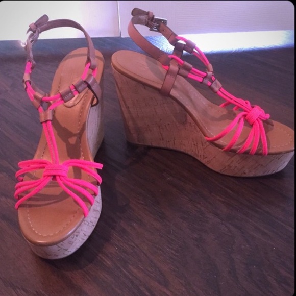 Coach Georgiana Wedge Sandals - Picture 2 of 8
